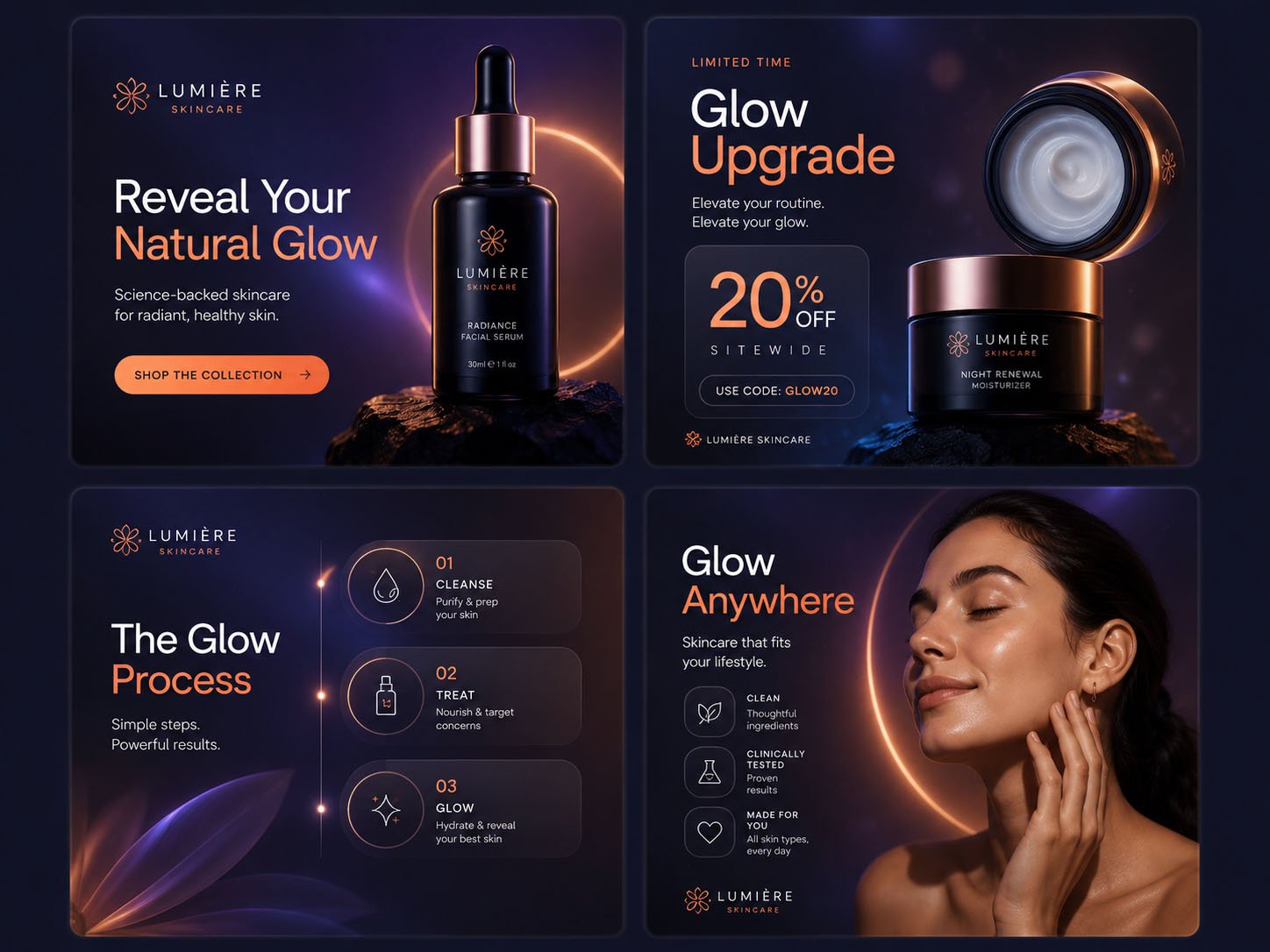 Campaign creative set project sample